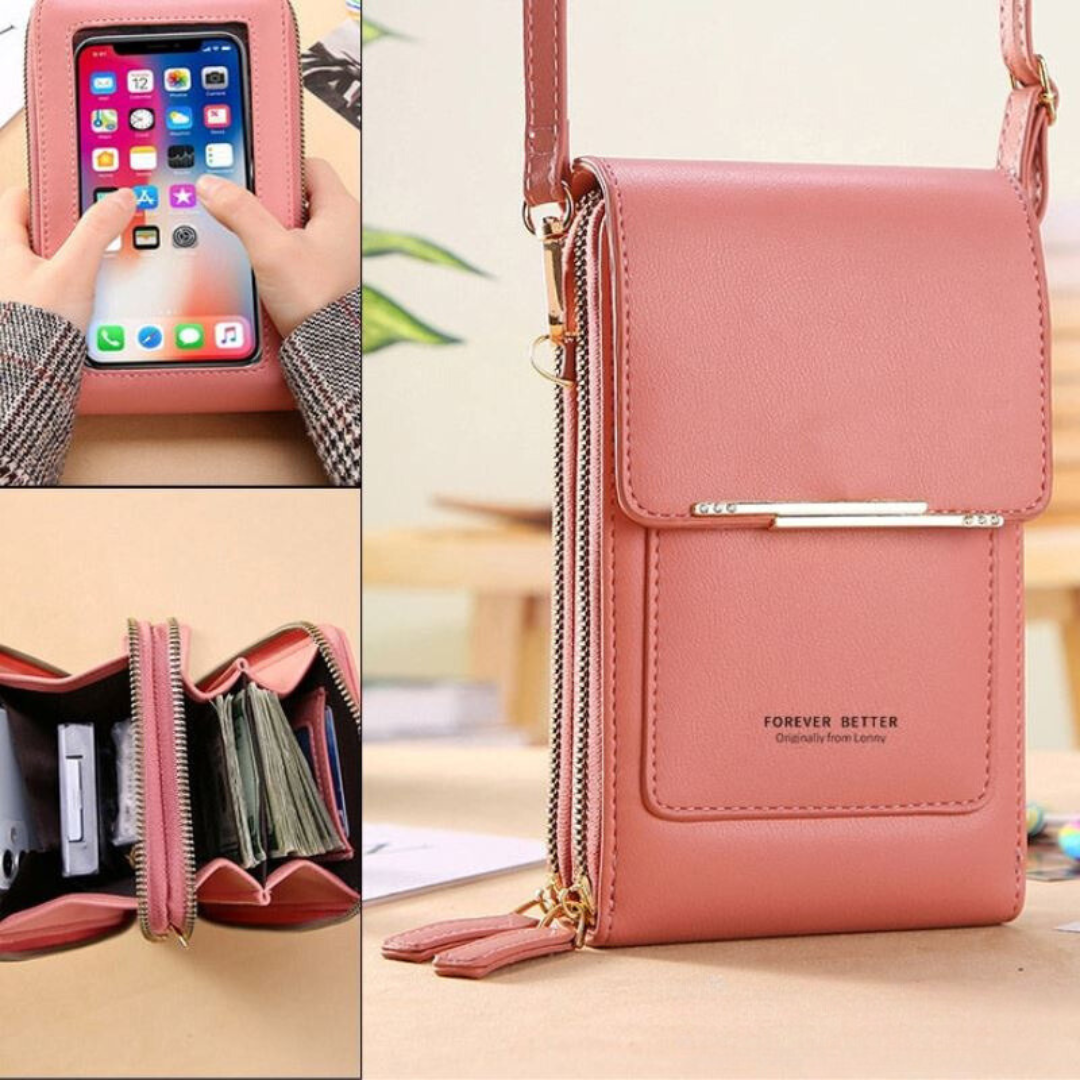 ElanaBeauty Premium Tasche Seitenansicht – Schlankes Profil